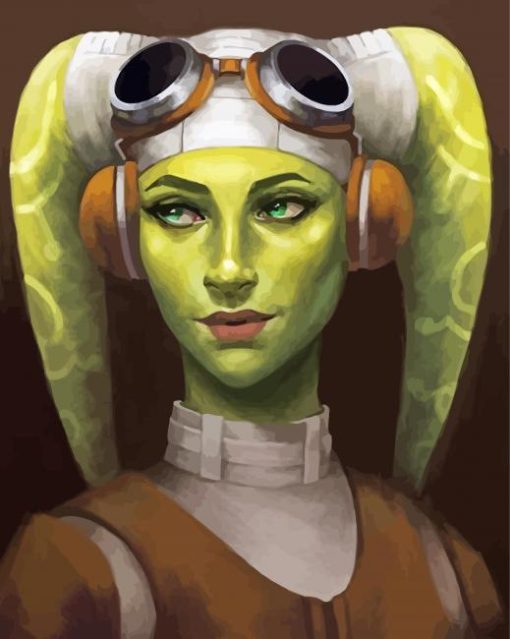 Hera Syndulla The Captain Diamond Painting