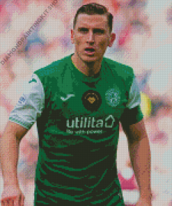 Hibernian Fc Footballer Diamond Painting