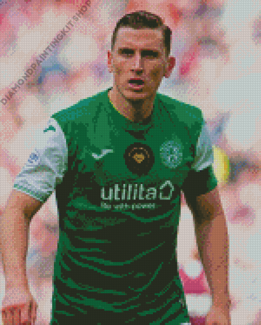 Hibernian Fc Footballer Diamond Painting