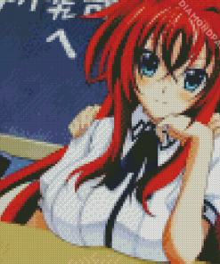 High School Dxd Character Diamond Painting