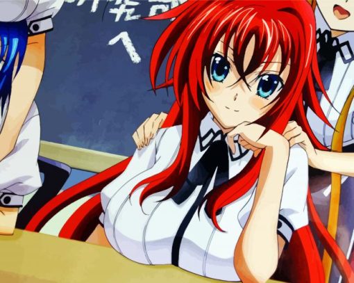 High School Dxd Character Diamond Painting