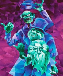 Hitchhiking Ghosts Art Diamond Painting