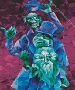 Hitchhiking Ghosts Art Diamond Painting