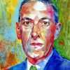 Howard Phillips Lovecraft Portrait Art Diamond Painting