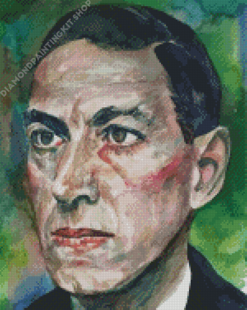 Howard Phillips Lovecraft Portrait Diamond Painting