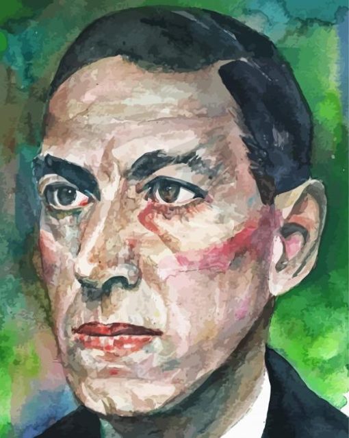 Howard Phillips Lovecraft Portrait Diamond Painting