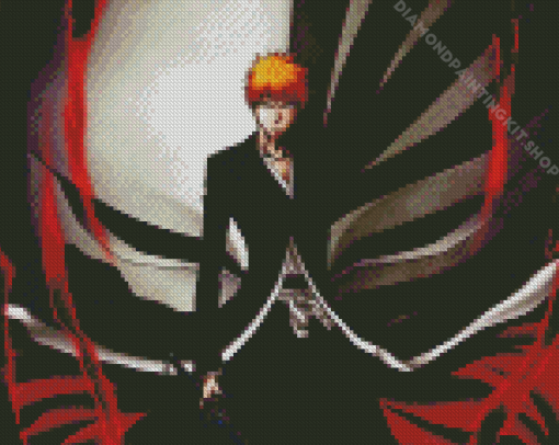 Ichigo Kurosaki Anime Diamond Painting