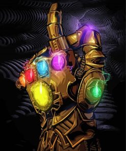 Infinity Gauntlet Diamond Painting