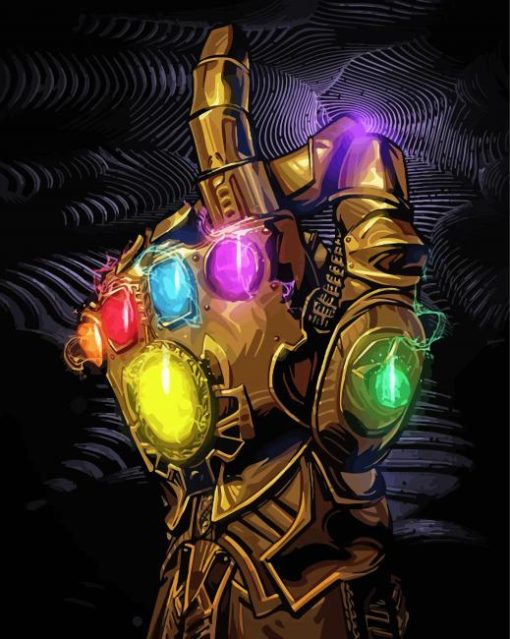 Infinity Gauntlet Diamond Painting