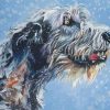 Irish Wolfhound Dog Art Diamond Painting