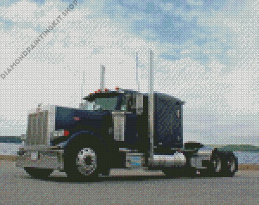 18 Wheelers Truck Diamond Painting