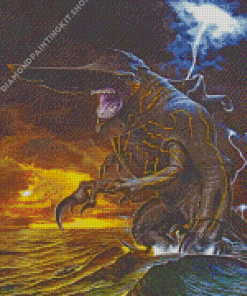 Japanese Kaiju Monster Diamond Painting