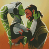 Kanan And Hera Diamond Painting