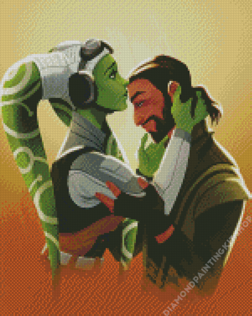 Kanan And Hera Diamond Painting