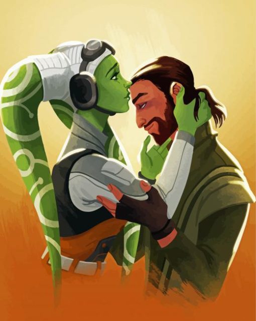 Kanan And Hera Diamond Painting