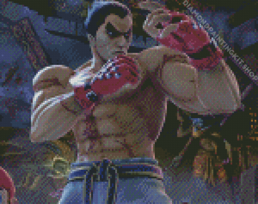 Kazuya Mishima Diamond Painting