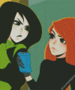 Kim Possible Art Diamond Painting