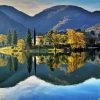 Lake Idro Landscape Diamond Painting