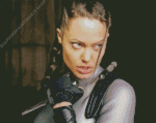 Lara Croft Character Diamond Painting