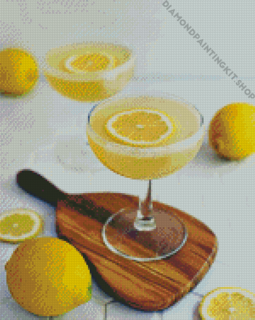 Lemon Drop Cup Diamond Painting