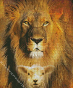 Lion Of Judah Poster Diamond Painting