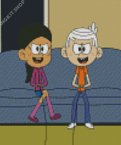 Loud House Animation Diamond Painting