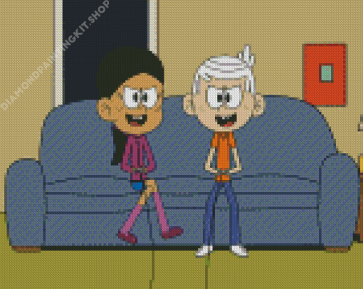 Loud House Animation Diamond Painting