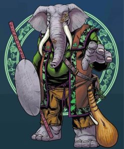 Loxodon Dnd Art Diamond Painting