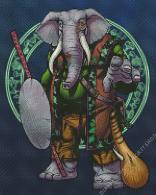 Loxodon Dnd Art Diamond Painting