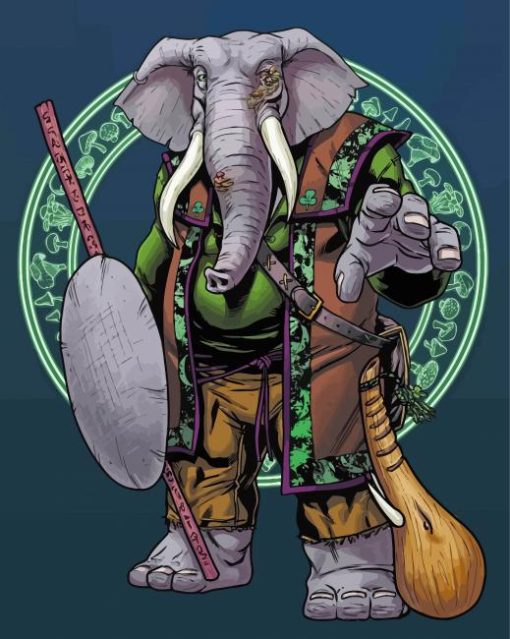 Loxodon Dnd Art Diamond Painting