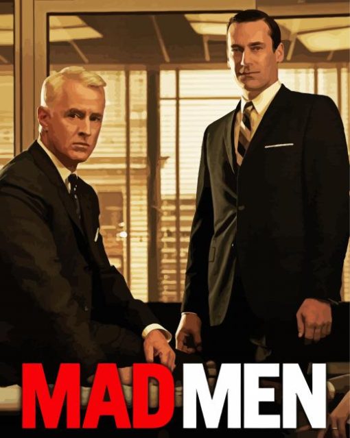 Mad Men Movie Poster Diamond Painting