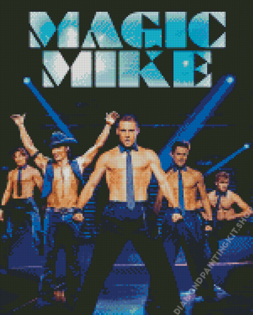 Magic Mike Poster Diamond Painting