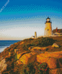 Maine Pemaquid Point Light Diamond Painting