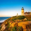 Maine Pemaquid Point Light Diamond Painting