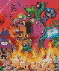 Marvel Little Cartoon Diamond Painting