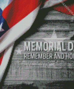 Memorial Day Poster Diamond Painting