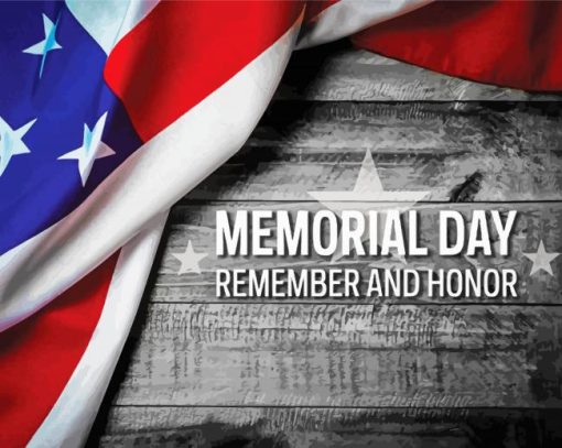 Memorial Day Poster Diamond Painting