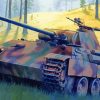 Military Tank Panther Diamond Painting