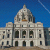 Minnesota State Capitol St Paul Minnesota Diamond Painting