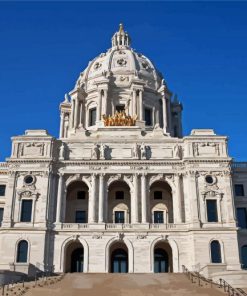 Minnesota State Capitol St Paul Minnesota Diamond Painting