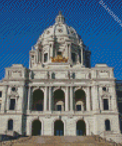 Minnesota State Capitol St Paul Minnesota Diamond Painting