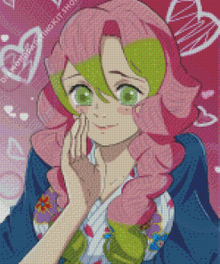 Mitsuri Kanroji Diamond Painting