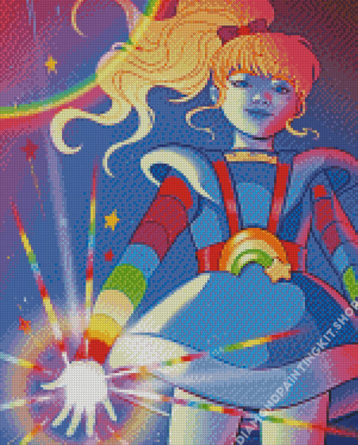 Moonglow Rainbow Brite Diamond Painting