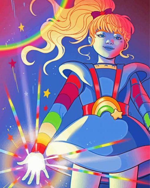 Moonglow Rainbow Brite Diamond Painting