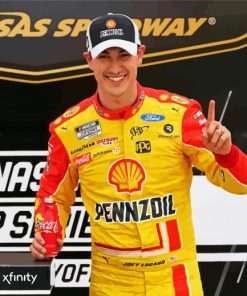 Motorsports Racing Driver Joey Logano Diamond Painting