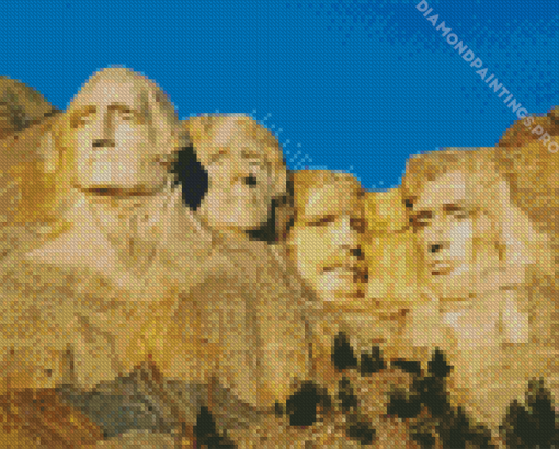 Mount Rushmore Diamond Painting