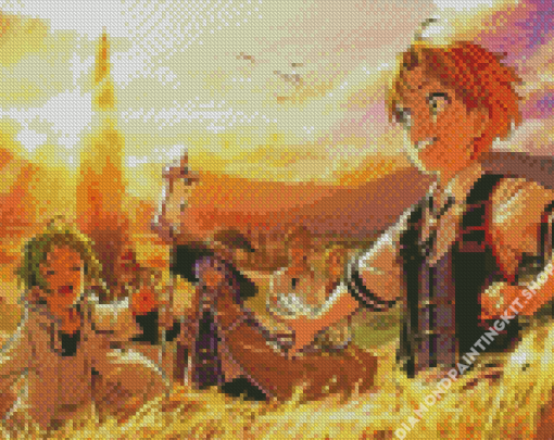 Mushoku Tensei Anime Diamond Painting