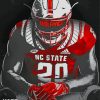 NC State Wolfpack Player Art Diamond Painting