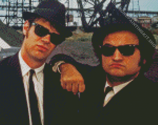 Belushi Brothers Diamond Painting