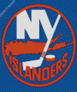 NY Islanders Logo Diamond Painting